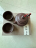 暢陶宜興紫砂壺純手工泡茶壺原礦紫朱泥經(jīng)典仿古壺茶具套裝贈養壺茶巾 吳榮華紫朱泥1壺2杯190ml 曬單實(shí)拍圖