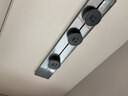 公牛大師軌道插座滑軌軌道式插排移動(dòng)餐邊柜導軌智能磁吸gb3官方旗艦 【墨云灰】50cm+3個(gè)五孔GB3大師超薄款 曬單實(shí)拍圖