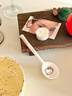 滿(mǎn)朝佳（MANCHAOJIA）三麗鷗陶瓷勺子精致和風(fēng)勺卡通可愛(ài)調羹家用甜品燕麥長(cháng)柄勺子湯勺 曬單實(shí)拍圖