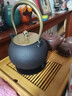 金鑲玉鐵壺家用無(wú)涂層燒水泡茶壺大容量電陶爐可用鑄鐵功夫茶具1245ml 簡(jiǎn)約款鐵壺新1245ml 曬單實(shí)拍圖
