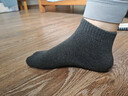 貓人5雙厚襪子男士中筒襪秋冬季加絨保暖毛圈毛巾襪地板東北雪地長(cháng)襪 曬單實(shí)拍圖