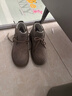 他她（TATA）雪地靴男冬季加絨棉鞋卡其色厚底防滑棉靴子VKK01DD5 卡其色（半絨半毛） 40 曬單實(shí)拍圖