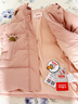 鴨鴨兒童羽絨服2025新款男女小童寶寶中長(cháng)款連帽加厚童裝冬季外套YD 曬單實(shí)拍圖