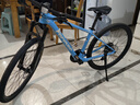 永久山地車(chē)禧瑪諾變速自行車(chē)成人男女青少年碳纖維桶軸油碟減震腳踏車(chē) 晴空藍 27.5寸 33速 碳纖維 油碟 曬單實(shí)拍圖