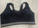 抱抱棉運動(dòng)內衣女發(fā)育期少女文胸兒童內衣防震清涼透氣背心胸罩青色 曬單實(shí)拍圖