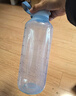 特百惠（Tupperware）水力瓶超大容量運動(dòng)水杯帶吸管刻度戶(hù)外運動(dòng)便攜夏季冷水壺 馬卡藍1.2L 曬單實(shí)拍圖