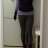 Saucony索康尼官方運動(dòng)休閑彈力舒適輕薄透氣百搭修身磨毛緊身褲 冷鐵灰 元羽宙 漫行庫玆 S 曬單實(shí)拍圖