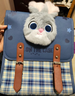 迪士尼（Disney）瘋狂動(dòng)物城小學(xué)生書(shū)包女可愛(ài)朱迪雙肩包新款12歲十歲女孩生日禮物 曬單實(shí)拍圖