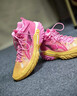 李寧桀驁2丨beng輕彈科技籃球鞋男高幫減震防滑輕便外場(chǎng)運動(dòng)鞋 仙霞粉/綿杏黃-6 曼陀羅 42 曬單實(shí)拍圖