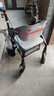 康倍星助行器老人老年人手推車(chē)殘疾人助步器輔助行走器四輪帶籃FRQ9269 曬單實(shí)拍圖