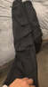 Homlean美式機能傘兵工裝褲男秋冬加絨保暖闊腿休閑加厚長(cháng)褲S6603黑色2XL 曬單實(shí)拍圖