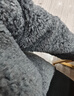 百圖betu女裝冬季新款短外套圓領(lǐng)溫暖顆粒時(shí)尚外套女2410T68 灰色 L 曬單實(shí)拍圖