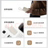 小米充電寶自帶線(xiàn)10000 口袋版 移動(dòng)電源 雙向快充 口袋隨行 支持小米紅米安卓手機 小米自帶線(xiàn)充電寶10000 口袋版 淺咖色 曬單實(shí)拍圖