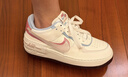耐克空軍一號情人節女運動(dòng)鞋新款NIKE AIR FORCE 1 SHADOW IQ9803 161帆白/粉砂巖紅/帆白/牡丹紅 36.5 曬單實(shí)拍圖