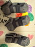 安德瑪（Under Armour）襪子【3雙】籃羽毛球運動(dòng)襪男女跑步船襪薄款防臭毛巾短棉襪 曬單實(shí)拍圖