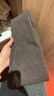 Tabio加絨深灰色連褲襪女秋冬保暖百搭踩腳打底褲黑色打底襪320D 深棕色 (連腳款) 1條 L - LL 曬單實(shí)拍圖