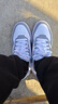 李寧板鞋男鞋春秋季新款都達厚底低幫增高防滑小白鞋百搭運動(dòng)休閑鞋子 曬單實(shí)拍圖