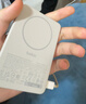 貝爾金（BELKIN）充電寶3C認證可上飛機 磁吸移動(dòng)電源無(wú)線(xiàn)充 iPhone手機15W快充 兼容MagSafe超薄小巧便攜 沙色 曬單實(shí)拍圖