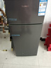 榮事達（Royalstar）冰箱雙開(kāi)門(mén)租房用小型 迷你一級能效冷藏冷凍出租房家用電冰箱 86A158【一級能效，三天約一度電】灰 曬單實(shí)拍圖