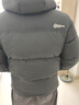鴨鴨【高充絨】羽絨服男士短款加厚2025年冬季新款面包服防寒保暖外套 黑色 【197-255g充絨】 L 【建議125-150斤】 曬單實(shí)拍圖