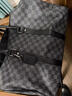 CavlslKcat旅行包男士大容量手提包商務(wù)出差行李包運動(dòng)健身包休閑單肩斜挎包 格子 47*22*33cm 34L 曬單實(shí)拍圖