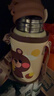 恩爾美（nRMEi）兒童保溫杯6-12歲雙飲口316L食品級男女幼兒園小學(xué)生上學(xué)專(zhuān)用水杯 蜂蜜熊600ml【升級雙飲蓋+杯套】 抗菌316L內膽 曬單實(shí)拍圖
