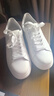 THOM WILLS【雷軍同款】厚底小白鞋男增高真皮休閑鞋 白色G931-1 7.5/41碼 曬單實(shí)拍圖