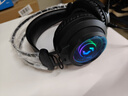 七彩虹（Colorful）七彩虹【電競專(zhuān)業(yè)款7.1+EQ調音】頭戴式游戲有線(xiàn)耳機臺式電腦筆記本麥克風(fēng)降噪吃雞聽(tīng)聲辨位USB H10 騎士黑【專(zhuān)業(yè)基礎款】 電競游戲必備款 曬單實(shí)拍圖