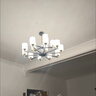 雷士（NVC）吊燈客廳燈大氣美式現代簡(jiǎn)約燈具套餐輕奢燈LED餐廳燈飾全屋書(shū)房 曙光15頭-帶防塵蓋吊燈 贈光源 曬單實(shí)拍圖