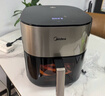 美的（Midea）小炎烤空氣炸鍋蒸烤一體上下雙熱源免翻面 可視窗口家用智能大容量6L金屬內腔蒸汽嫩炸烤箱KZC6054 曬單實(shí)拍圖