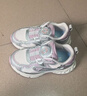 江博士（DR·KONG）兒童運動(dòng)鞋跑步鞋子男童鞋秋冬女童運動(dòng)鞋小學(xué)生跑鞋6-12歲兒童鞋 銀/米/粉 29 腳長(cháng)約17.5-18.1 曬單實(shí)拍圖