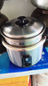 三角牌（Triangle）電飯煲家用0涂層不銹鋼內膽蒸飯鍋米飯煮飯鍋柴火飯微壓無(wú)涂層零老式老人用帶蒸籠 3升304不銹鋼(3-4人用) 3L 曬單實(shí)拍圖