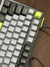 雷柏（Rapoo）V700DIY-98升級款 三?？椭苹療o(wú)線(xiàn)機械鍵盤(pán)gasket結構7層填充消音全鍵熱插拔電競辦公鍵盤(pán) 黑灰綠 曬單實(shí)拍圖