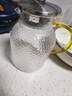 京東京造 涼水壺 高硼硅玻璃茶水分離耐熱耐高溫冷水壺泡茶杯大容量1.8L 曬單實(shí)拍圖