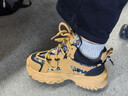 卡帝樂(lè )鱷魚(yú)隱形內增高10cm高幫厚底男鞋2025新款運動(dòng)休閑高級感潮牌老爹鞋 黃色【隱形內增高10cm】 40 運動(dòng)鞋碼 曬單實(shí)拍圖