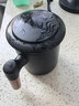 京東京造茶杯便攜式黑陶茶泡茶壺茶杯功夫茶具辦公杯隨身茶壺容量400ml 曬單實(shí)拍圖