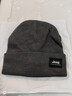 JEEP吉普男士羊毛帽冬季加絨加厚保暖毛線(xiàn)帽子防風(fēng)大頭圍針織帽男 灰色 曬單實(shí)拍圖