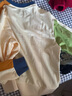 飛鳥(niǎo)和新酒2026春季新款圓領(lǐng)撞色設計感分割衛衣上衣女 拼色淡黃HQF01 S 曬單實(shí)拍圖
