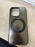 IM-CHEN【合金框丨磁吸旋轉支架】適用蘋(píng)果16pro手機殼 iphone16pro保護套magsafe超薄金屬防摔輕奢-黑 曬單實(shí)拍圖