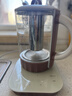 膳魔師（THERMOS）養生壺多功能玻璃煮茶器 燒水壺 全自動(dòng)保溫電熱水壺家用辦公室大容量煮茶壺煎藥壺七夕情人節禮物 EHA-1612E 灰白色（套裝） 1.5L 曬單實(shí)拍圖