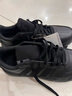阿迪達斯（adidas）男女鞋板鞋冬季皮面防潑水百搭運動(dòng)休閑鞋 碳黑 42 曬單實(shí)拍圖