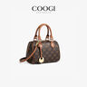 COOGI包包女包輕奢品牌手提托特包女士斜挎包情人節生日禮物送女友老婆 咖啡色 京倉直發(fā) 曬單實(shí)拍圖