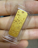 明牌珠寶足金黃金媽寶女金條投資金送禮AFQ0201 金條 5克 曬單實(shí)拍圖