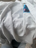 純棉美式復古灰色長(cháng)袖t恤女春秋2025新款寬松設計感小眾薄款上衣 淺灰色（純棉）優(yōu)質(zhì)版 M 曬單實(shí)拍圖