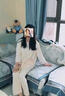 必好妝詩(shī) 月子服秋冬純棉春秋冬款加厚產(chǎn)后喂奶孕婦睡衣哺乳衣孕期家居服  空氣棉【米色】 L碼【產(chǎn)后100-130斤】 曬單實(shí)拍圖