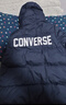 Converse匡威兒童羽絨服男女童冬季新款長(cháng)款過(guò)膝中大童裝極寒泡芙保暖外套 正黑色 150 充絨量約207g 【建議身高140-152cm】 曬單實(shí)拍圖