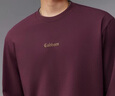卡賓（CABBEEN）【高端基礎T】卡賓長(cháng)袖t恤男裝2025秋新款圓領(lǐng)內搭打底衫短袖上衣 深紫色59 M /170/48 曬單實(shí)拍圖