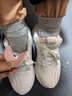 回力官方女鞋保暖運動(dòng)鞋女冬季新款加絨加厚棉鞋女 白粉（加絨） 36 曬單實(shí)拍圖
