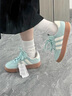 adidas「T頭鞋」BARREDA板鞋德訓鞋男女阿迪達斯輕運動(dòng) 薄荷綠/漢玉白/樹(shù)脂黃   38 曬單實(shí)拍圖