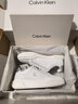 Calvin KleinJeans【新年禮物】女士復古休閑ck厚底板鞋百搭運動(dòng)鞋小白鞋 0LC-白色/銀色 36 曬單實(shí)拍圖